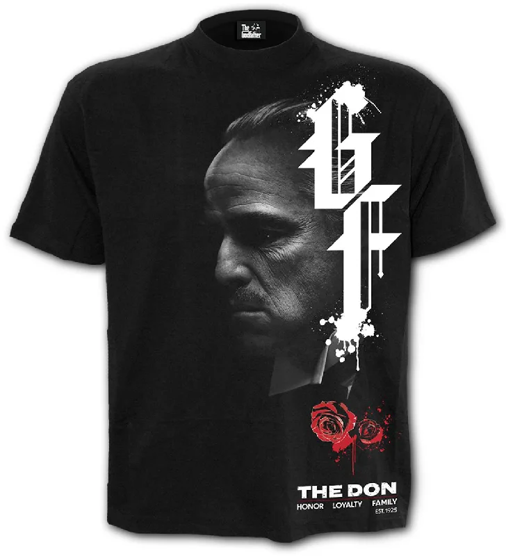 Godfather - Don - Front Print T-Shirt Black