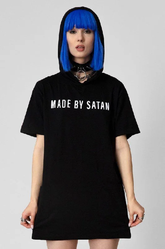 Made By Satan - Hooded T-Shirt - Unisex