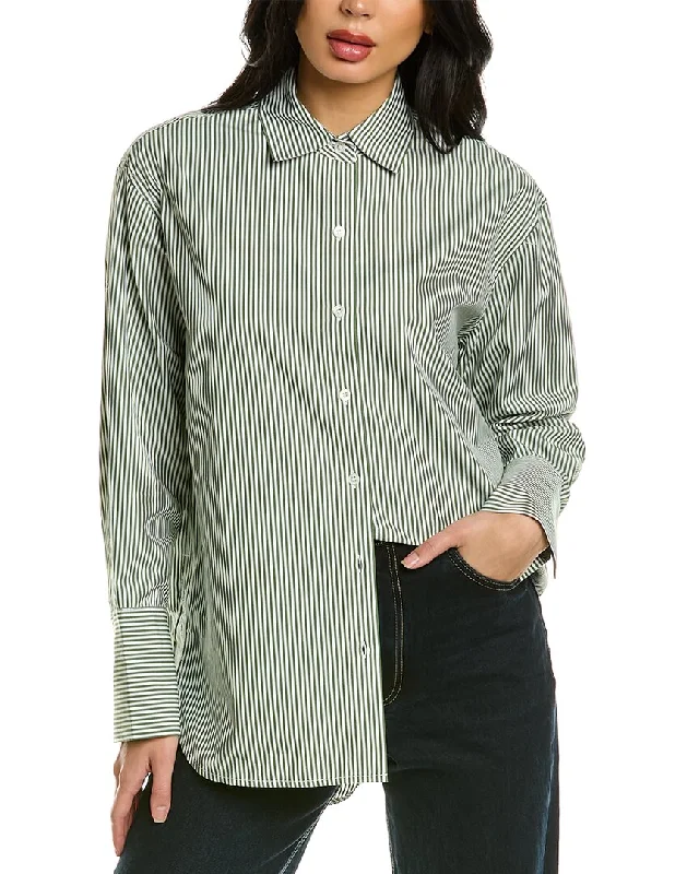 Rebecca Taylor Stripe Button Shirt