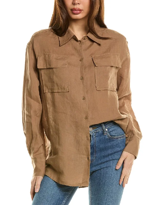 Reiss Soul Linen Safari Shirt