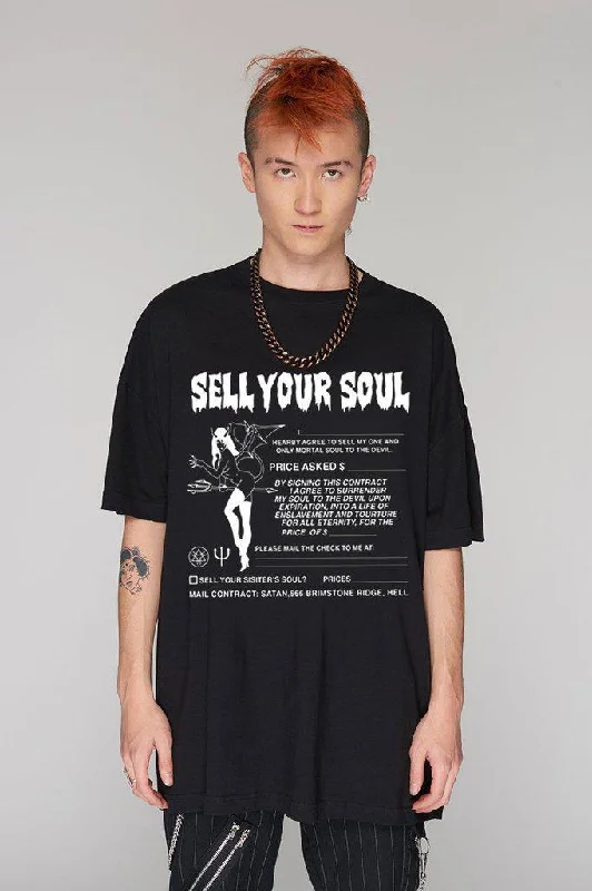 Sell Your Soul Oversize T-Shirt - Unisex