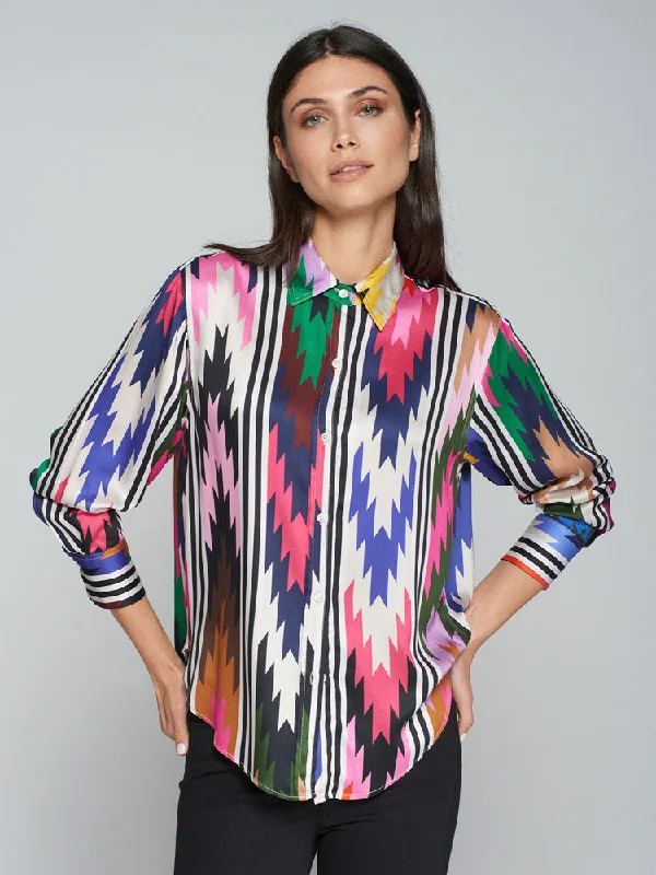 Vilagallo Aztec Shirt Multi