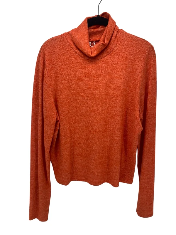 Anthropologie Misses Size XL Orange Sweater